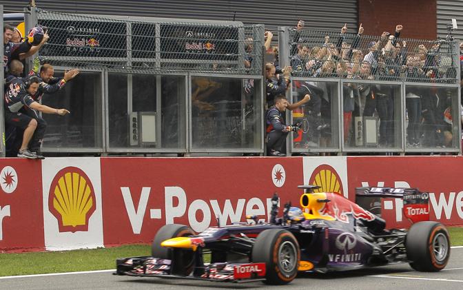 Red Bull padrona anche in Belgio. Ap